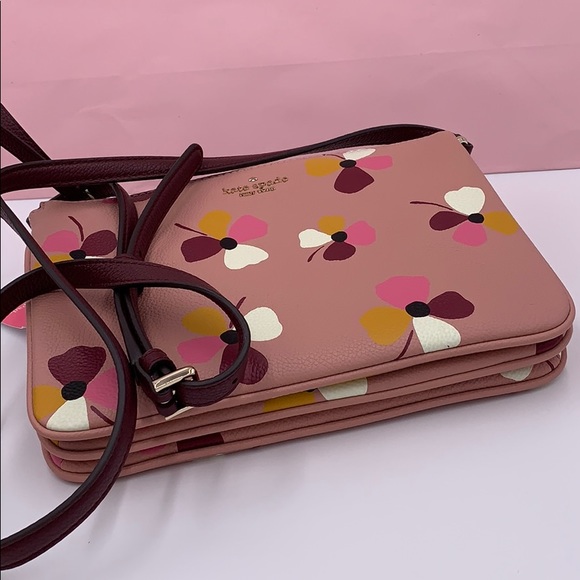 Kate Spade New York Triple Gusset Crossbody Dusk - Picture 12 of 16